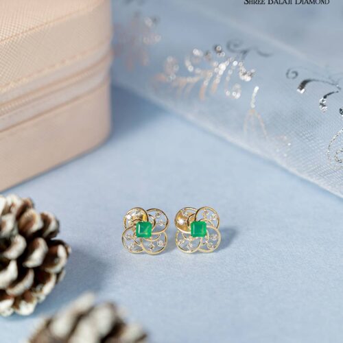 Sparkle Diamond Earrings Shree Balaji Diamond