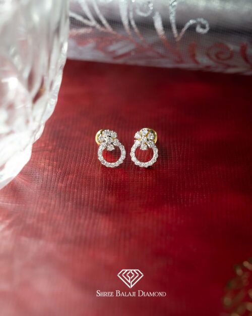 Spark Diamond Earring Shree Balaji Diamond