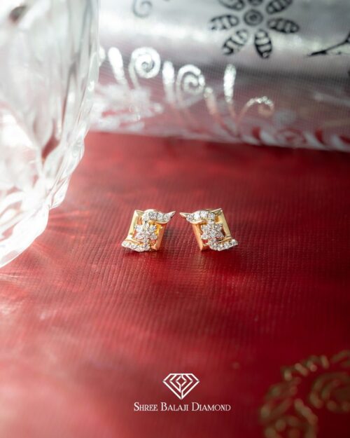 Lustrous Diamond Earring Shree Balaji Diamond